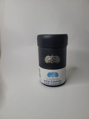 Toadfish Non-Tipping Can Cooler In Black Brand New
